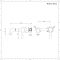 Milano Overton - White Modern Oval Countertop Basin with Wall Mounted Mixer Tap - 590mm x 425mm