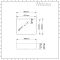 Milano Westby - White Modern Rectangular Countertop Basin with Wall Mounted Mixer Tap - 490mm x 390mm