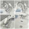 Milano Elizabeth - Traditional Lever Mono Basin Mixer Tap - Chrome and White
