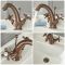 Milano Elizabeth - Traditional Crosshead Mono Basin Mixer Tap - Oil Rubbed Bronze