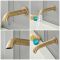 Milano Elizabeth - Traditional Wall Mounted Bath Spout - Brushed Gold