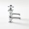 Milano Elizabeth - Traditional Crosshead Basin Pillar Taps - Chrome and Black