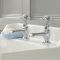 Milano Elizabeth - Traditional Crosshead Basin Pillar Taps - Choice of Finish