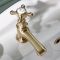 Milano Elizabeth - Traditional Crosshead Basin Pillar Taps - Brushed Brass