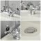 Milano Elizabeth - Traditional Crosshead Mono Bidet Mixer Tap - Chrome and Black