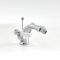 Milano Elizabeth - Traditional Lever Mono Bidet Mixer Tap - Chrome and White