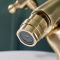Milano Elizabeth - Traditional Crosshead Mono Bidet Mixer Tap - Brushed Brass