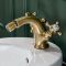 Milano Elizabeth - Traditional Crosshead Mono Bidet Mixer Tap - Brushed Brass