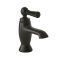 Milano Elizabeth - Single Lever Mono Basin Mixer Tap - Black