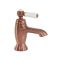 Milano Elizabeth - Traditional Lever Mono Basin Tap - Brushed Copper