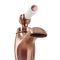 Milano Elizabeth - Traditional Lever Mono Basin Tap - Brushed Copper