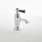 Milano Elizabeth - Traditional Single Lever Mono Basin Mixer Tap - Chrome and Black