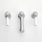 Milano Elizabeth - Traditional Lever 3 Tap-Hole Basin Mixer Tap - Choice of Finish
