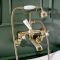 Milano Elizabeth - Traditional Wall Mounted Crosshead Bath Shower Mixer Tap - Choice of Finish