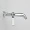 Milano Elizabeth - Traditional Wall Mounted 3 Tap-Hole Lever Head Basin Mixer Tap - Choice of Finish