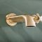 Milano Elizabeth - Traditional Wall Mounted 3 Tap-Hole Crosshead Bath Filler Tap - Brushed Brass