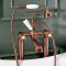 Milano Elizabeth - Traditional Freestanding Crosshead Bath Shower Mixer Tap with Hand Shower - Brushed Copper