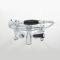 Milano Elizabeth - Traditional Freestanding Lever Bath Shower Mixer Tap with Hand Shower - Chrome and Black
