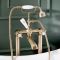 Milano Elizabeth - Traditional Freestanding Crosshead Bath Shower Mixer Tap with Hand Shower - Brushed Brass
