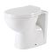 Milano Select - Modern Oval Back to Wall Toilet with Soft Close Seat