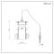 Milano Elizabeth - Traditional Slotted Basin Waste with Chain - Black