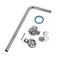 Milano Elizabeth - Traditional Exposed Bath Waste with Chain - Chrome