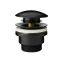 Milano - Universal Push Button Basin Waste - Black