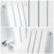 Milano Capri - White Flat Panel Vertical Designer Radiator - 1780mm x 472mm (Single Panel)