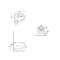 RAK Cloud - Gloss White Modern Wall Hung Bidet