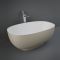 RAK Cloud - Cappuccino Modern Double-Ended Freestanding Bath - 1400mm x 753mm