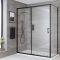 Milano - Corner Sliding Door Shower Enclosure - Choice of Sizes, Finishes and Tray
