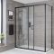 Milano - Corner Sliding Door Shower Enclosure - Choice of Sizes, Finishes and Tray