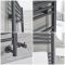 Milano Neva Dual Fuel - Anthracite Heated Towel Rail - Choice of Size