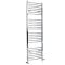 Milano Kent Dual Fuel - Chrome Curved Heated Towel Rail - Choice of Size