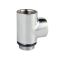 Milano - Dual Fuel T Piece - Chrome