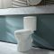 Milano Select - White Modern High Rise Disabled Doc M WC Toilet and Cistern