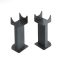 Milano - Anthracite Floor-Mounting Feet for Capri & Java Designer Radiators