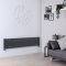 Milano Capri - Anthracite Flat Panel Horizontal Designer Radiator - 354mm x 1600mm (Single Panel)