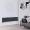 Milano Capri - Anthracite Flat Panel Horizontal Designer Radiator - 354mm x 1600mm (Double Panel)