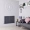 Milano Capri - Anthracite Flat Panel Horizontal Designer Radiator - 635mm x 1000mm (Double Panel)