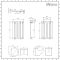 Milano Aruba - Anthracite Horizontal Designer Radiator - 635mm x 413mm (Single Panel)