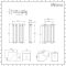 Milano Aruba - Anthracite Horizontal Designer Radiator - 635mm x 413mm (Double Panel)