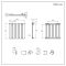 Milano Alpha - Anthracite Flat Panel Horizontal Designer Radiator - 635mm x 630mm (Single Panel)