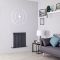 Milano Alpha - Anthracite Flat Panel Horizontal Designer Radiator - 635mm x 630mm (Single Panel)