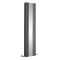 Milano Icon - Anthracite Vertical Designer Radiator with Mirror - Choice of Size