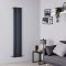 Milano Java - Anthracite Vertical Designer Radiator - Choice of Size