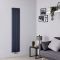 Milano Skye - Anthracite Aluminium Vertical Designer Radiator - Choice of Size