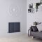 Milano Aruba - Anthracite Horizontal Designer Radiator - Choice Of Height & Width