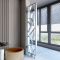 Milano Tria - Satin Polished Vertical Designer Radiator - 1900mm x 550mm