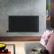 Milano x ECOSO Alpha Electric - Black Horizontal Flat Panel Designer Radiator - 635mm x 1190mm (Single Panel) - with Wi-Fi Thermostatic Heating Element